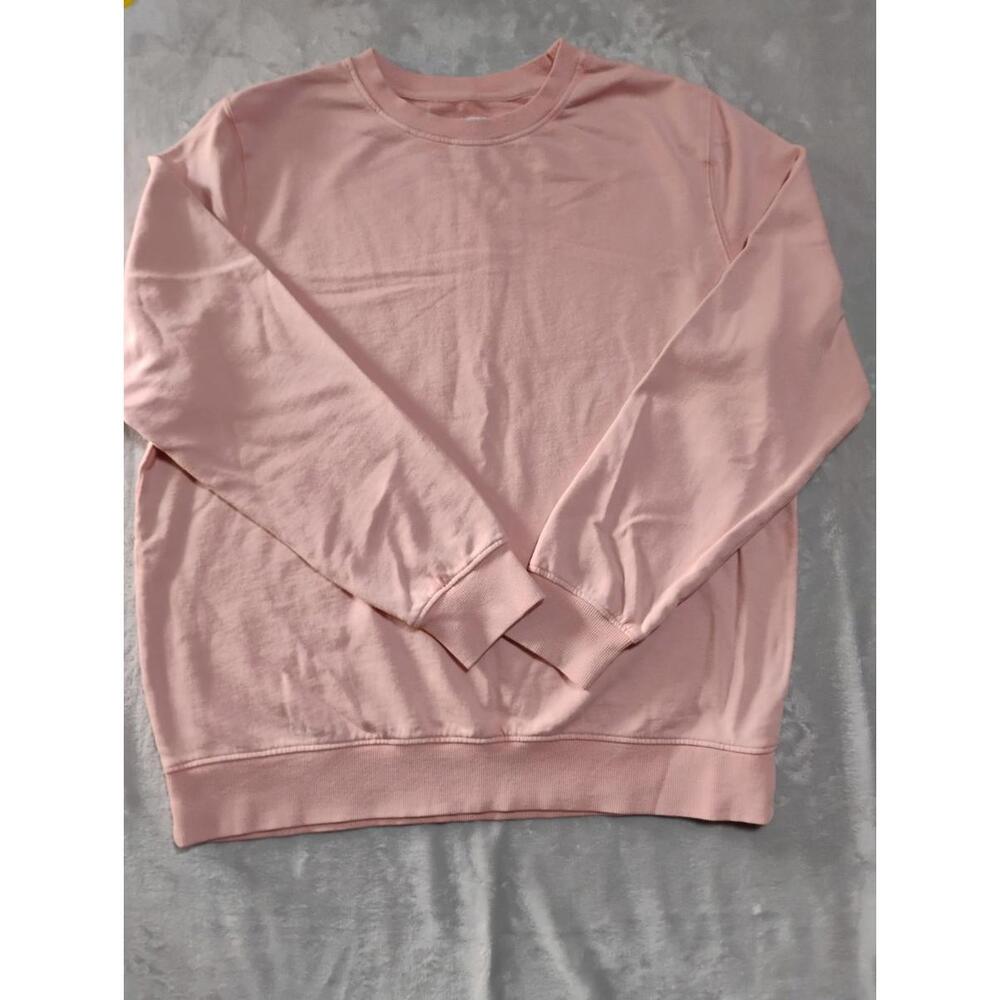 Goodfellow & Co Mens  Pink Long Sleeve Sweatshirt Size Large NWT